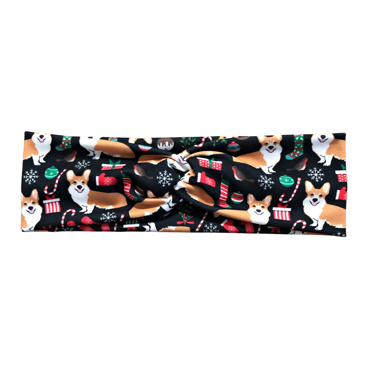 Christmas Corgi Headband