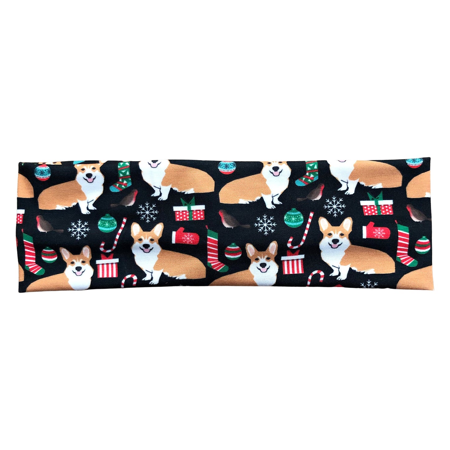 Christmas Corgi Headband