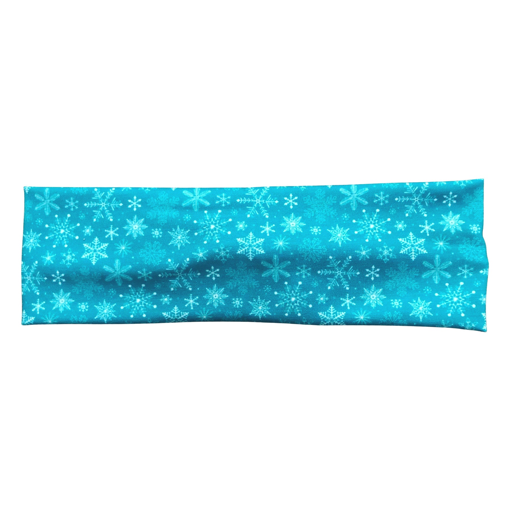 Blue snowflake headband