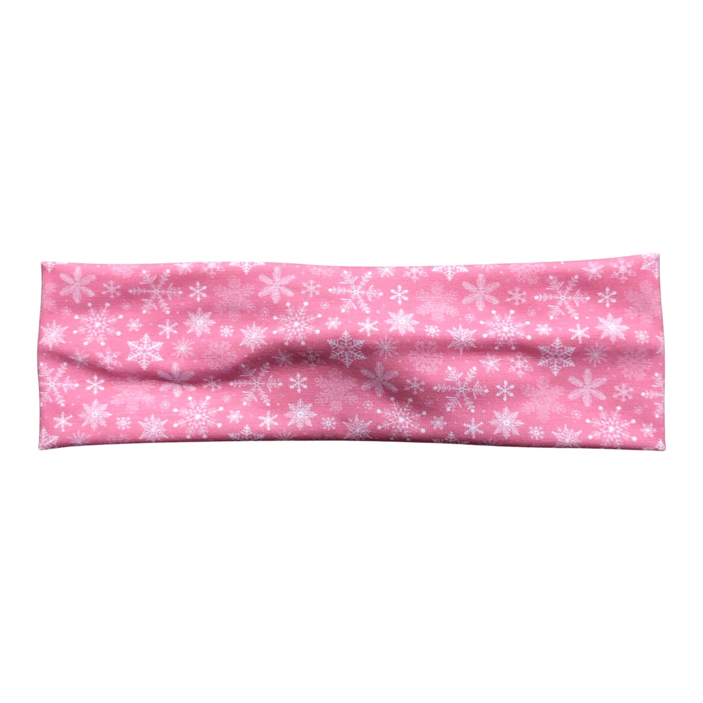 Pink Christmas Snowflake Headband for Women