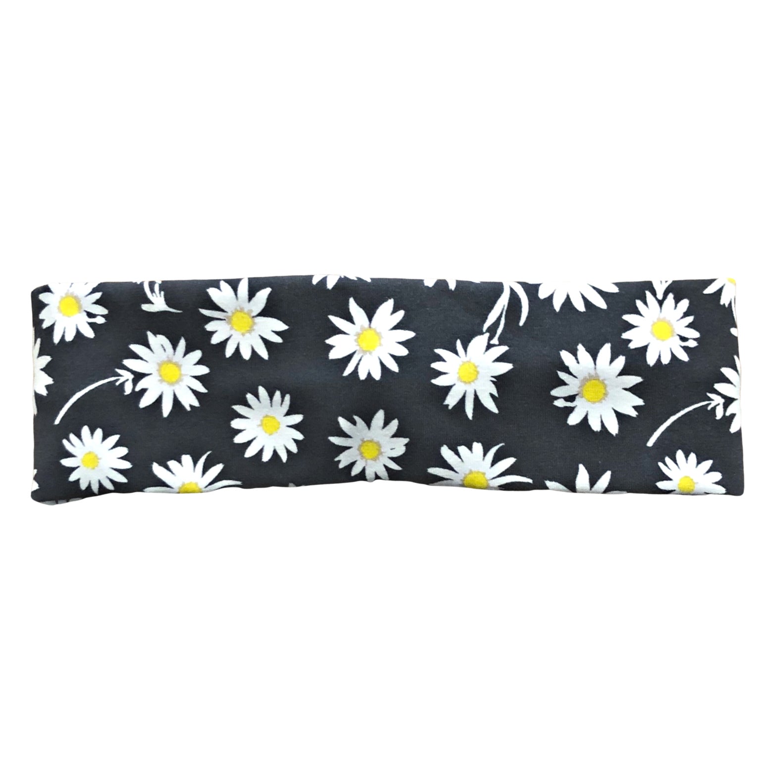 Dark Gray Daisy Flower Headband for Women