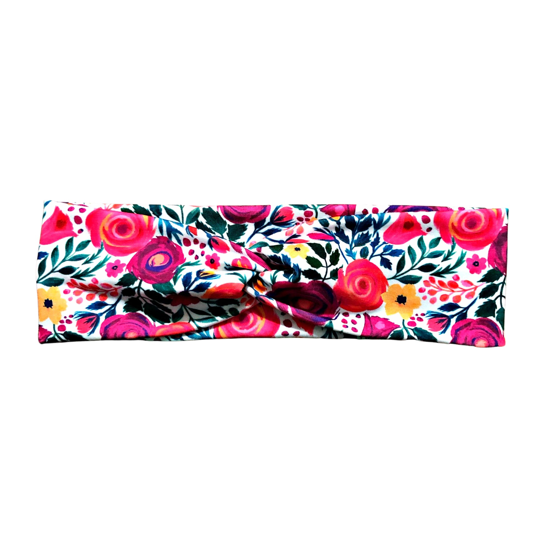 Neon Floral Headband for Women