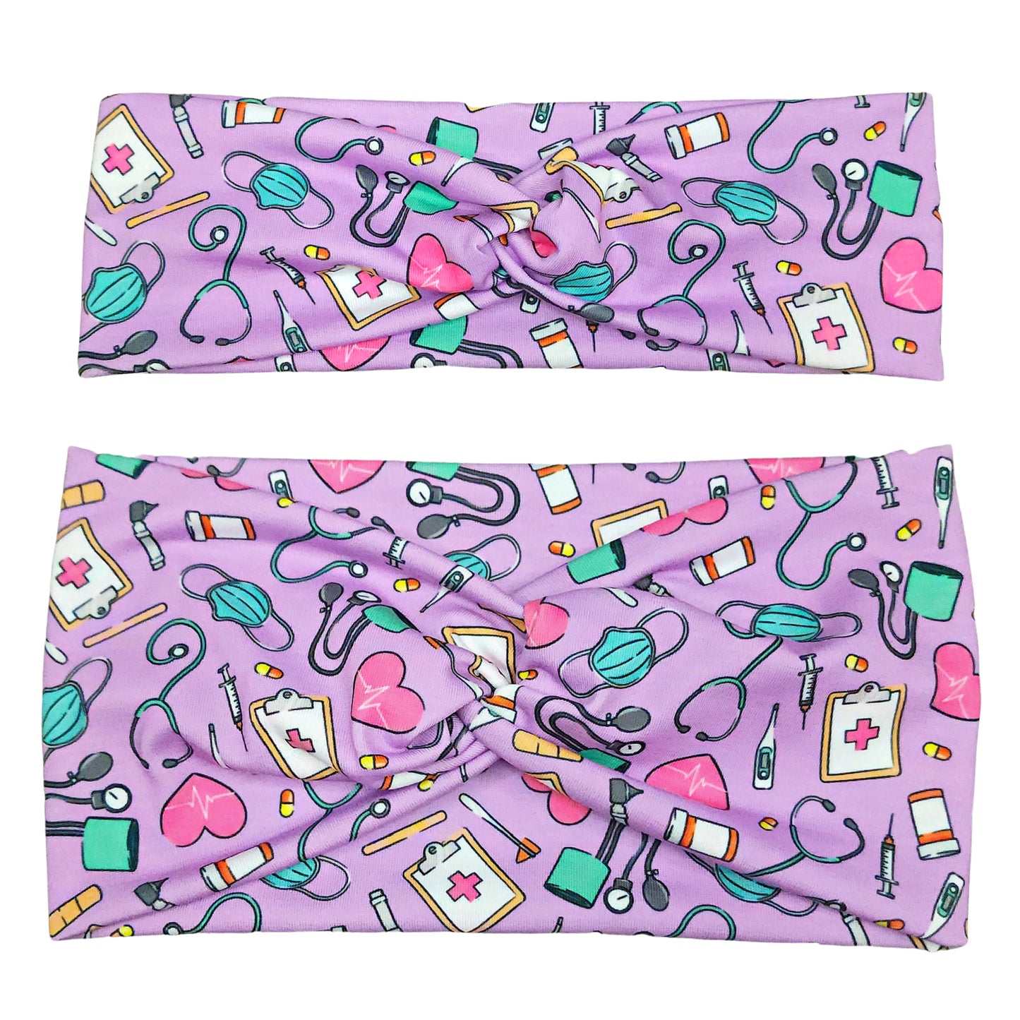 Medical Print Scrunchie